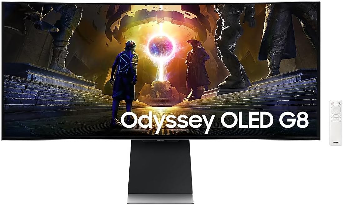 Samsung Odyssey OLED G8 34-inch curved monitor